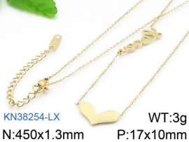 SS Gold-Plating Necklace