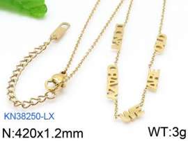 SS Gold-Plating Necklace