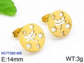 SS Gold-Plating Earring