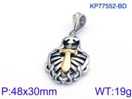 Stainless Steel Gold-plating Pendant