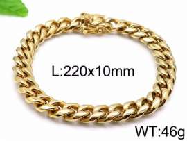 Stainless Steel Gold-plating Bracelet