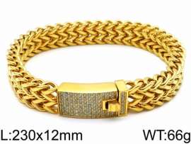 Stainless Steel Gold-plating Bracelet