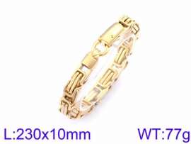 Stainless Steel Gold-plating Bracelet