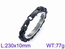 Stainless Steel Black-plating Bracelet