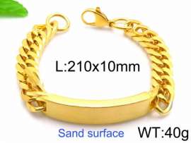 Stainless Steel Gold-plating Bracelet