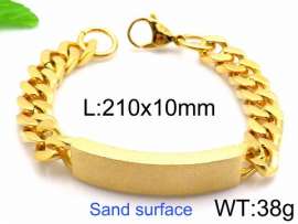 Stainless Steel Gold-plating Bracelet