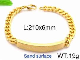 Stainless Steel Gold-plating Bracelet