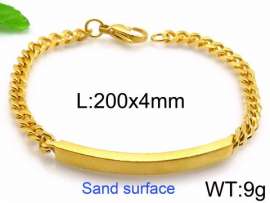 Stainless Steel Gold-plating Bracelet