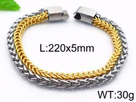 Stainless Steel Gold-plating Bracelet