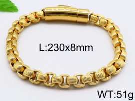 Stainless Steel Gold-plating Bracelet