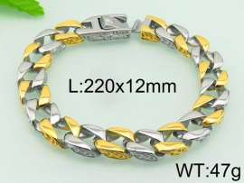 Stainless Steel Gold-plating Bracelet