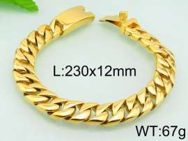 Stainless Steel Gold-plating Bracelet