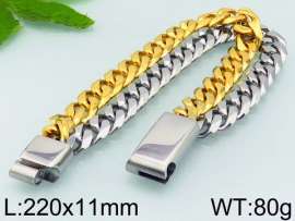 Stainless Steel Gold-plating Bracelet