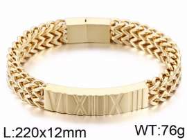 Stainless Steel Gold-plating Bracelet