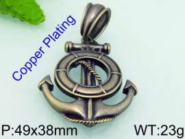 SS Copper-plating Pendant