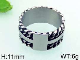 Stainless Steel Black-plating Ring