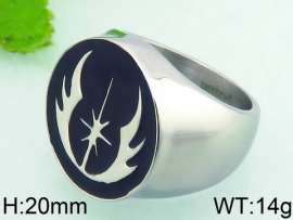 Stainless Steel Black-plating Ring