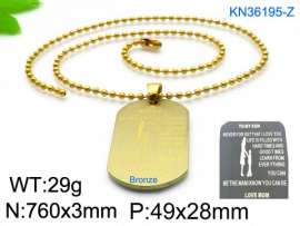 SS Gold-Plating Necklace