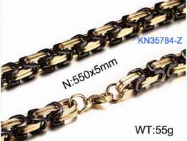 SS Gold-Plating Necklace