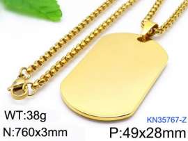 SS Gold-Plating Necklace