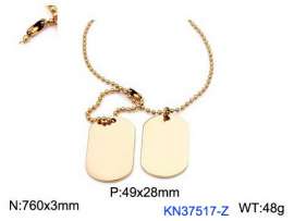 SS Gold-Plating Necklace