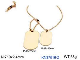 SS Gold-Plating Necklace