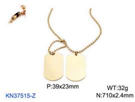 SS Gold-Plating Necklace