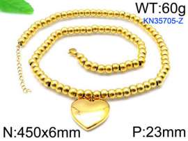 SS Gold-Plating Necklace