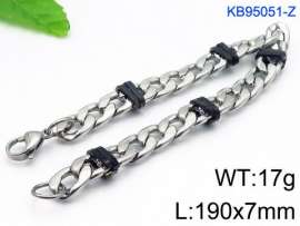 Stainless Steel Black-plating Bracelet