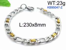 Stainless Steel Gold-plating Bracelet