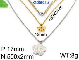 SS Gold-Plating Necklace