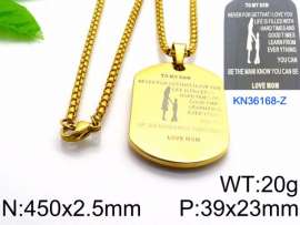 SS Gold-Plating Necklace