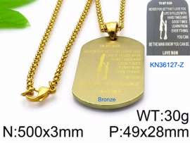 SS Gold-Plating Necklace