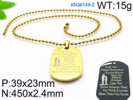 SS Gold-Plating Necklace