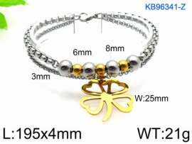 Stainless Steel Gold-plating Bracelet