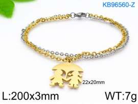 Stainless Steel Gold-plating Bracelet