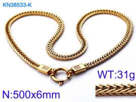 SS Gold-Plating Necklace