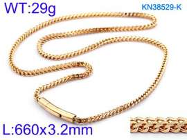 SS Gold-Plating Necklace