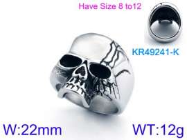 Stainless Skull Ring