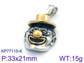 Stainless Steel Gold-plating Pendant