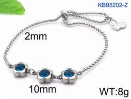 Stainless Steel Stone Bracelet