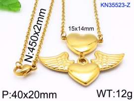 SS Gold-Plating Necklace