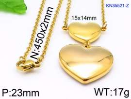 SS Gold-Plating Necklace