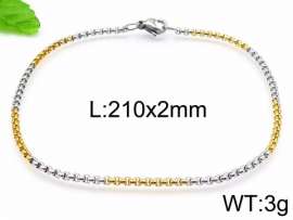 Stainless Steel Gold-plating Bracelet