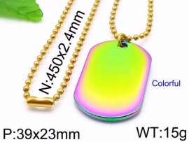 SS Gold-Plating Necklace