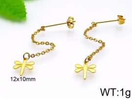 SS Gold-Plating Earring