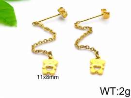 SS Gold-Plating Earring