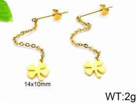 SS Gold-Plating Earring