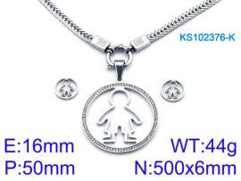 SS Jewelry Set(Most Women)