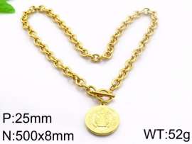 SS Gold-Plating Necklace